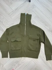 ザラ ZARA グリーン ニット