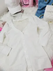 白レースブラウス シャツ