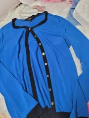JUICY COUTURE ジューシークチュール ブルー カーディガンのサムネイル