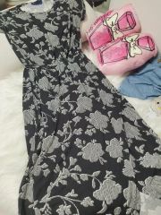BORDERSatBALCONY ストライプフリルワンピース 36 | Mercari