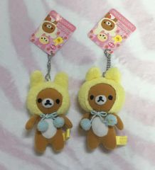 初期 平成レトロ リラックマ 3点セット チャーム キーチェーン