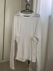 メゾンスペシャル貴重 ハート型カットアウト Tシャツ リメイクTシャツ