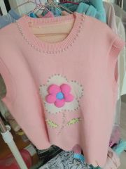 超美品】AMI Paris（アミ・パリス）パープルニットベスト - メルカリ