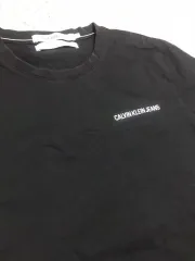 XL カルバン クライン ジーンズ ピマ コットン 半袖Tシャツ ブラック