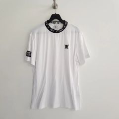 新品 パーリーゲイツ ジャックバニー ロゴジャガード半袖カットソー(6