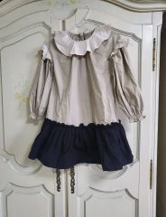 新品タグ付き】BABY TRIANA /Vestido Amelie Lino - メルカリ