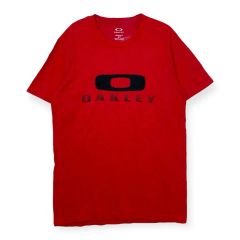 オークリー OAKLEY 00s メデューサ プリント Tシャツ 赤 XL - メルカリ