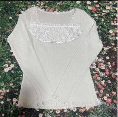 GLAD NEWSレース長袖トップス | Mercari