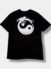 90s 00s ビンテージ 陰陽 勾玉 ラスタ アート Tシャツ tee 古着 - メルカリ