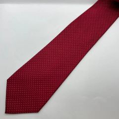 美品 エルメス ネクタイ シルク H柄 総柄 赤 ボルドー 5204 IA - メルカリ