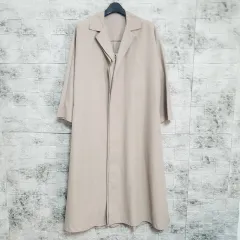 ジップアップ ONE PIECE ロングコート