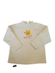 (日本) ディズニー クマのプーさん フリース Tシャツ 95