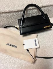 JACQUEMUS ブラック レザー 名刺入れ - メルカリ