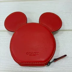 S505 Disney x COACH ミッキー コインケース 263227272