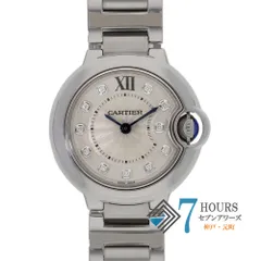 144055 CARTIER カルティエ WE902073 バロンブラン シルバー ステンレス クオーツ 純正ボックスのサムネイル
