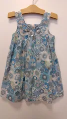 M02　タルティーヌショコラ　子供服　ワンピース　手洗いOK　コットン100%　110cm