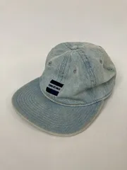 NEWHATTAN ニューハッタン キャップ ONE SIZE FITS ALL スカイブルー デニム コットン ベースボール