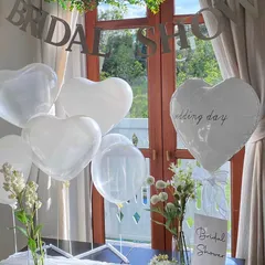 ハート型ゴム風船１０個　お誕生日　パーティ　結婚式　ウェルカムスペース飾り　ピンク　水色　パープル　ホワイト　クリア　ブラック