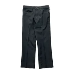 USA 古着 メキシコ製 Wrangler ラングラー 82BK ランチャー ドレスジーンズ スラックス W33 ブラック ヴィンテージ CI0282のサムネイル