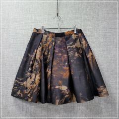 希少 UNITED TOKYO アーリアル アート フレアー スカート M - メルカリ
