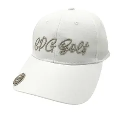 CPG GOLF シーピージーゴルフ 2514-25201 キャップ  ホワイト系 ONE [240101675777] ゴルフウェア ストスト