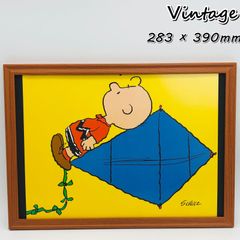빈티지 캘린더 BOOK 포스터 땅콩[ 찰리 브라운 ] 1990's 액수 첨부 오리지날 미국 빈티지 레트로 레트로 쇼와(AZ2213 )