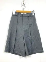 LOWRYS FARM ローリーズファーム LF522061AD ハイウエストピンタックショート パンツ sizeF/グレー  ■■レディース