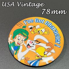 70's ヴィンテージ 缶バッジ アンチ ニクソン 反戦 ヒッピー 1972年