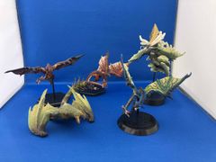 モンハン フィギュア4体セット 銀火竜 蒼火竜 ラギアクルス ジンオウガ