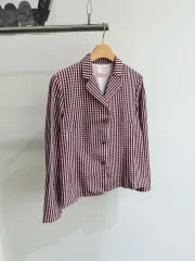 OLD ENGLAND ピンク CHECK ジャケット (Made in France)
