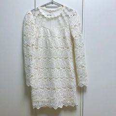 self-portrait【S】 花柄刺繍ワンピース ライトブルー お呼ばれ - メルカリ