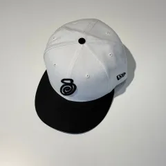 STUSSY × NEW ERA S CAP 白/黒