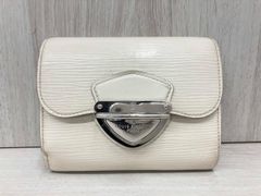 極美品】ルイヴィトン エピ ポルトフォイユジョイ 三つ折り財布 白