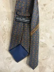 FERRAGAMO フェラガモ シルクネクタイ