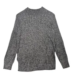 GLOBAL WORK グレー ニット M コットン ブレンド