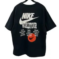 ナイキ ダブルスウッシュ バックロゴ 半袖Tシャツ XL