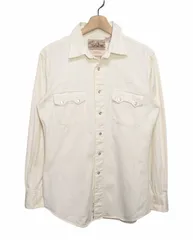 70s-80s 香港製 OLD GAP ギャップ ホワイトデニム ウェスタンシャツ パイオニアタグ 初期タグ