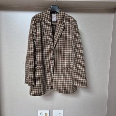 チャオパニック タグ付き新品 オーバーサイズ グレンチェック 