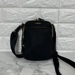 未使用に近い】TUMI ルアンダ 2way ミニバッグ ブラック レザー - メルカリ