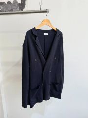 marka ウールソフトサージ ダブルブレスト シャツジャケット - メルカリ