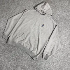 YALE スモールロゴ グレー スウェット フーディー