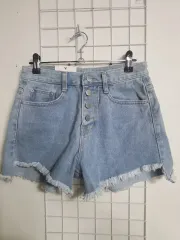 レディース デニムハーフパンツ S 新品