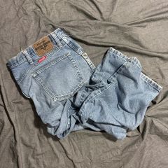 06ss archive Oakley Loose Fit スカル デニムパンツ - メルカリ