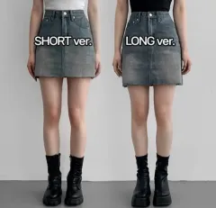 かわいいデニムスカート 出品