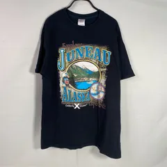 90～00's ヴィンテージ古着Tシャツ プリント ホワイト Mサイズ GILDANボディ