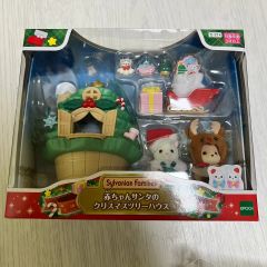 クリスマス さむがりやのサンタ ぬいぐるみMサイズ 絵皿 絵本 3点