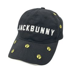 JACK BUNNY ジャックバニー ×ドラえもん キャップ 総柄 ブラック系 FR