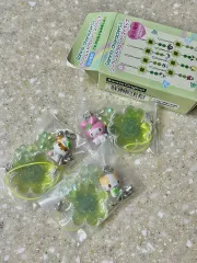 サンリオ 平成 クローバ ストラップ キーホルダー 麻 シュー