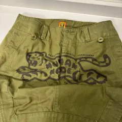 S ヒューマンメイド ミリタリー パンツ オリーブのサムネイル