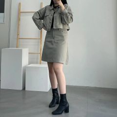 Harper twill mini skirt - メルカリ